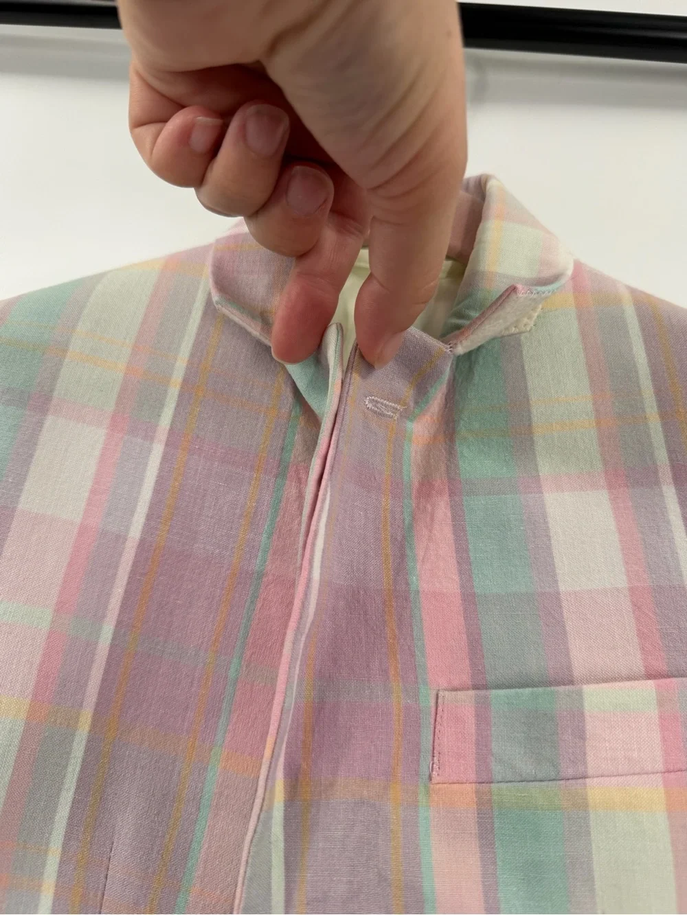 Lauren Ralph Lauren Blazer Pastel Madras Plaid